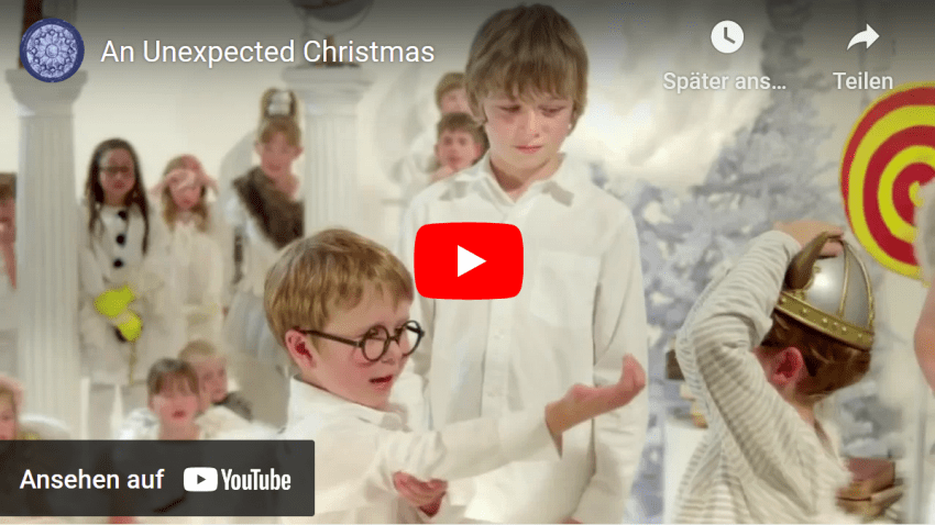 An unexpected Christmas, die Weihnachtsgeschichte