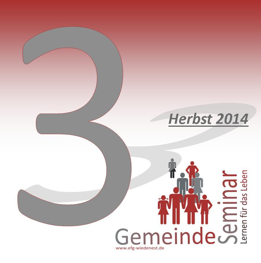 Gemeinde-Seminar Herbst2014 Cover