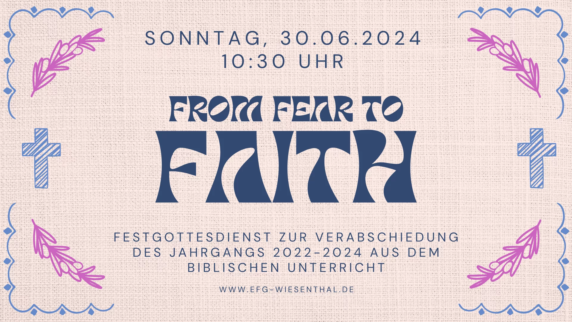 From Fear to Faith