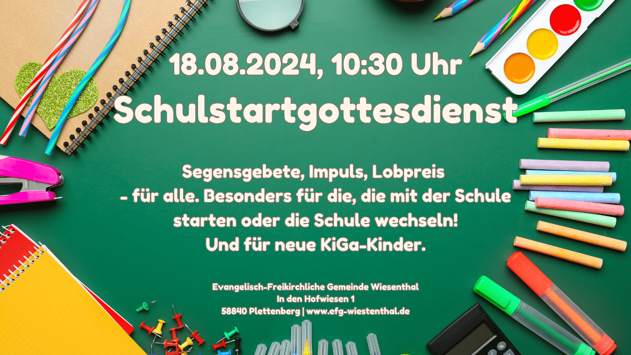 Schulstartgottesdienst